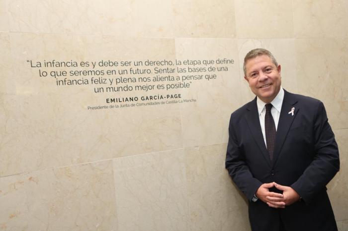 García-Page valora la ley castellano-manchega de Atención Temprana en el Congreso Internacional de Plena inclusión