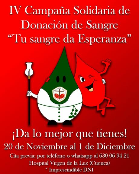 La Esperanza lanza su IV Campaña Solidaria de Donación de Sangre