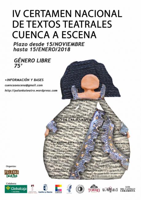 Convocada la cuarta edición del certamen nacional de textos teatrales 'Cuenca a Escena'