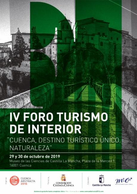 Cuenca Abstracta organiza el IV Foro Turismo de Interior “Cuenca, destino turístico único” destinado este año a la naturaleza