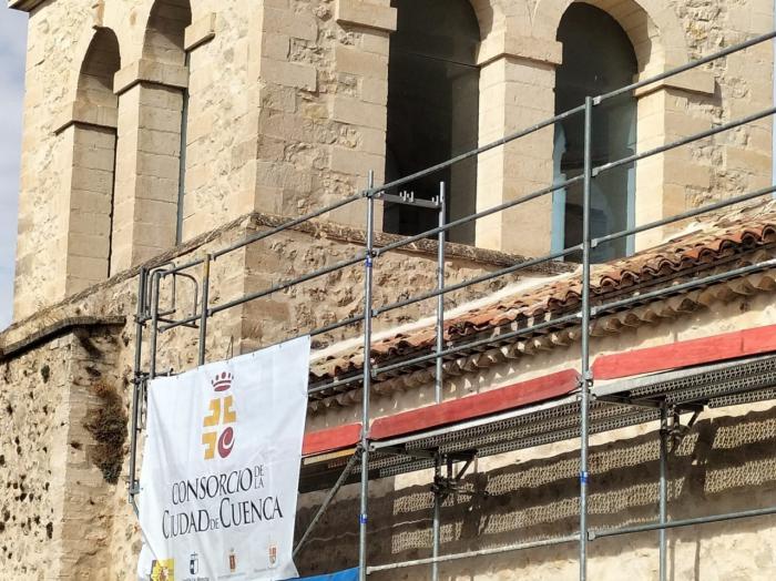 Avanzan a buen ritmo las obras en la antigua Iglesia de San Miguel
