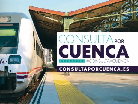 La Plataforma en Defensa del Ferrocarril lanza ‘ConsultaPorCuenca.es’ para votar sobre el Plan ‘XCuenca’
 