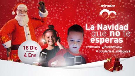 Papá Noel y sus Duendes conectan por videoconferencia con los niños y niñas de Cuenca en el Mirador