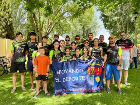 Un total de 18 triatletas del Trischool Cuenca clasificados para el Regional de Triatlón Escolar.