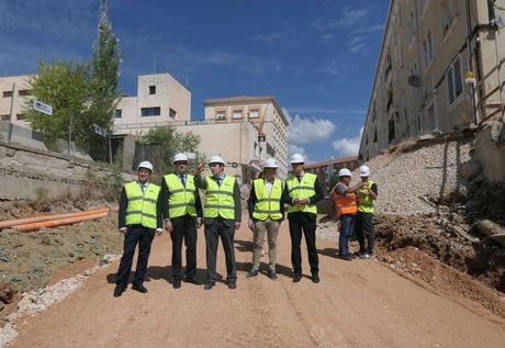 Comienza la construcción del aparcamiento de Astrana Marín