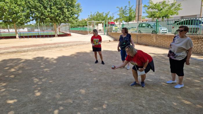 Buena participación y buen nivel de juego en la primera Competición de Juegos y Deportes Tradicionales en Las Pedroñeras