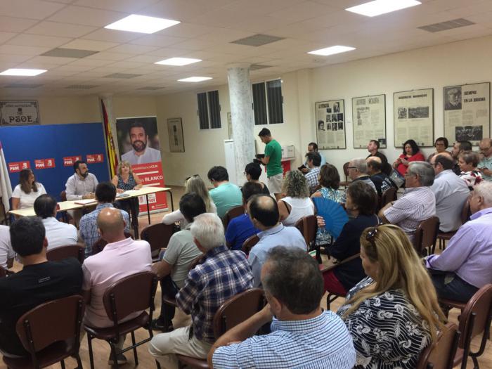 José Luis Blanco se compromete a visitar una agrupación socialista cada semana para reforzar la base del partido en Castilla-La Mancha