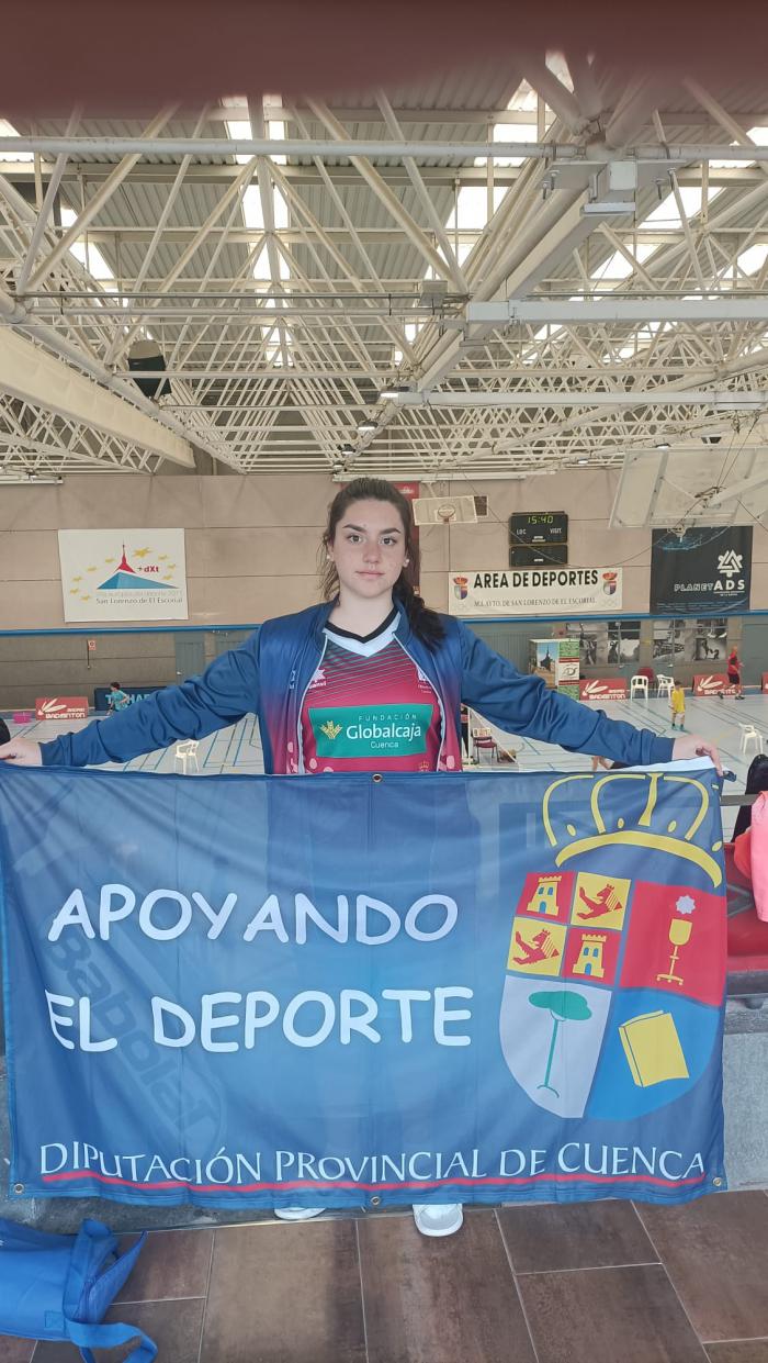 Jimena Alonso realiza un buen papel con las mejores de España en el Torneo MASTER de El Escorial