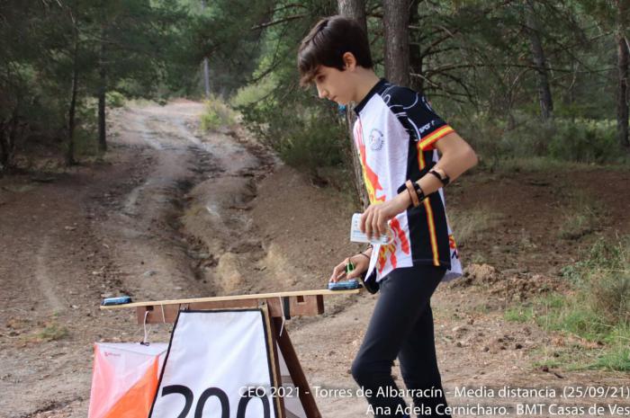 El quintanareño José Marino Navarro disputa el Campeonato de España Escolar de Orientación con la selección de regional