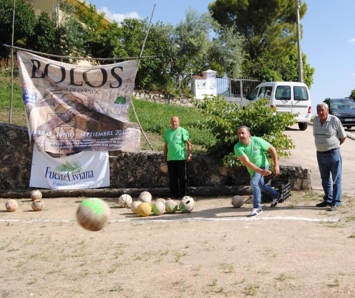 El equipo de Cuenca se impone en Portilla en el estreno del XI Circuito de Bolos Diputación “Serranía de Cuenca” 2018