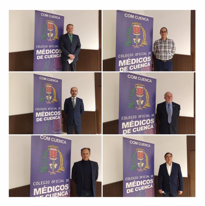 La Junta Directiva del Colegio de Médicos de Cuenca toma posesión de sus cargos