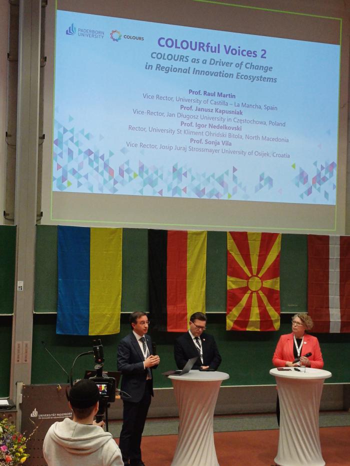 La UCLM promociona la región en la reunión de lanzamiento de la alianza europea COLOURS