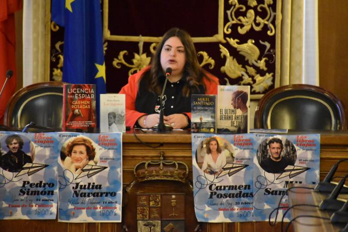 Los Libros viajan por la Provincia finalizará su segunda edición el 11 de abril con Julia Navarro en Motilla del Palancar