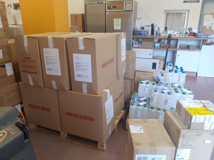 Sanidad ha distribuido otros 23.000 artículos de protección para el área de Salud de Cuenca