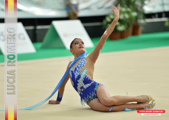 La gimnasta conquense Lucía Romero convocada por la Seleccionadora Nacional de conjuntos Anna Baranova