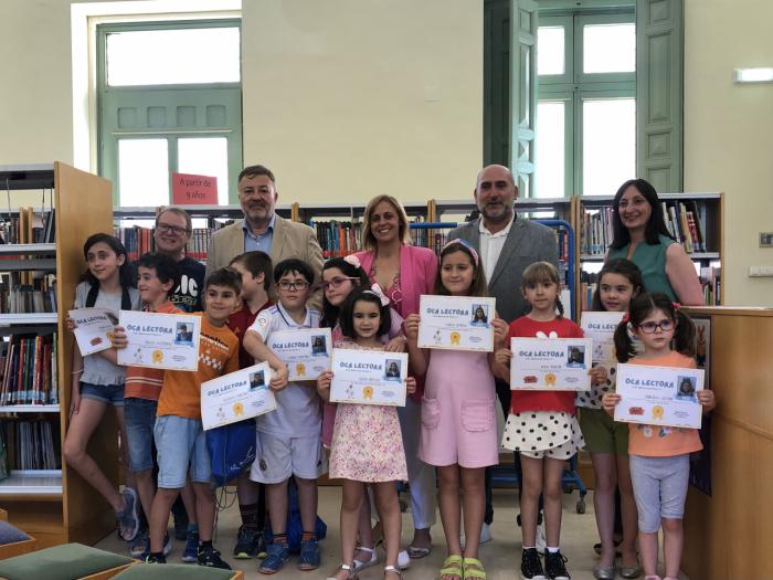 Entregados los premios del concurso ‘La Oca Lectora’ a 19 niños que han leído en total 124 libros
