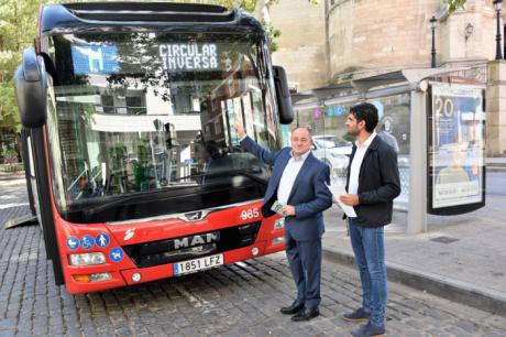 Albacete estrena una nueva línea de transporte urbano, Línea H o Circular Inversa