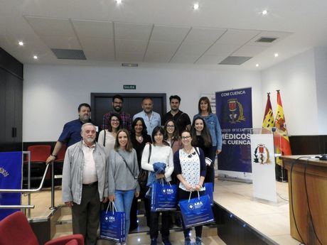 El Colegio Oficial de Me&#769;dicos de Cuenca dio la bienvenida a los nuevos residentes