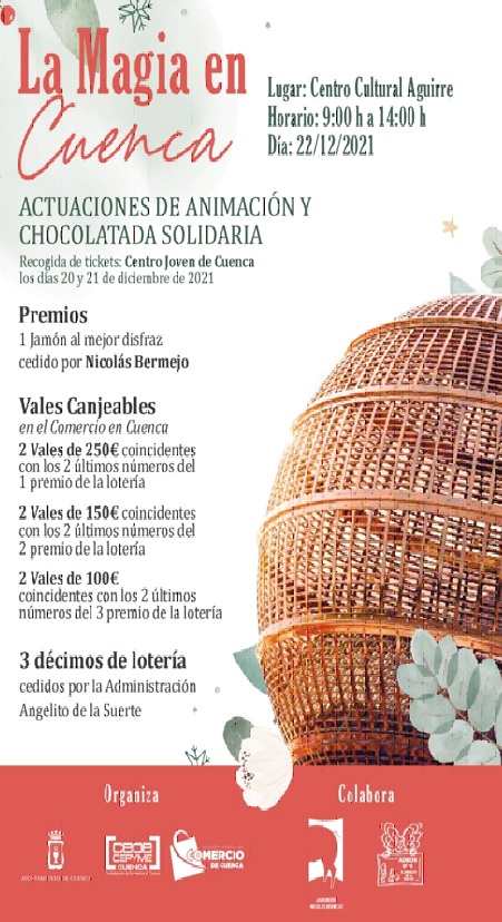 La Asociación del Comercio y el Ayuntamiento de Cuenca invitan a los conquenses a compartir la ilusión de la lotería