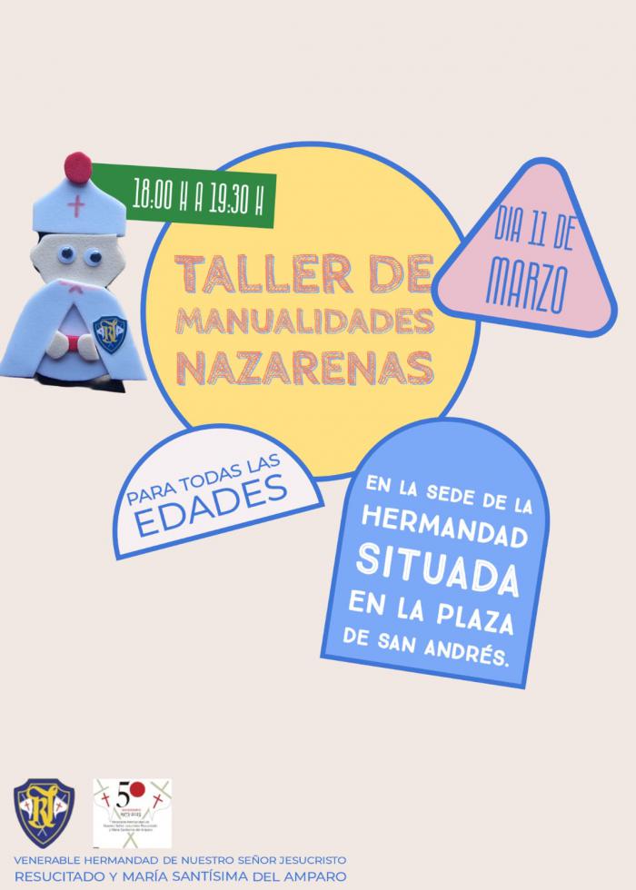 El Resucitado continúa sus actividades cuaresmales con un taller de manualidades y un torneo de Kahoot nazareno