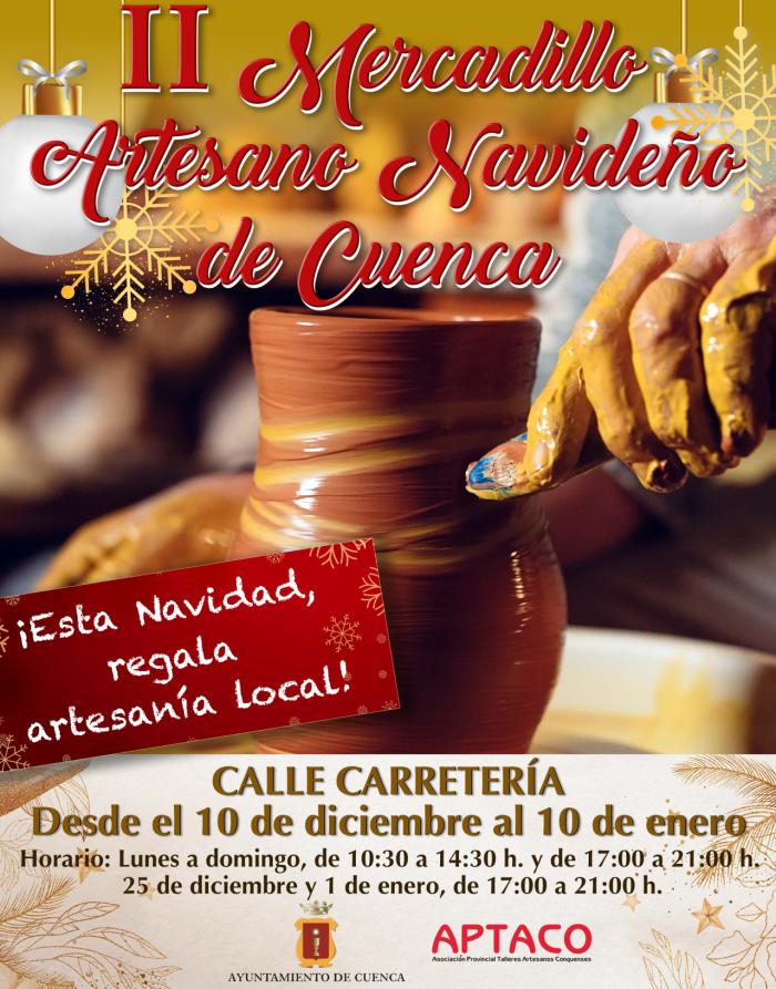 Hoy abre sus puertas el II Mercadillo Artesano Navideño