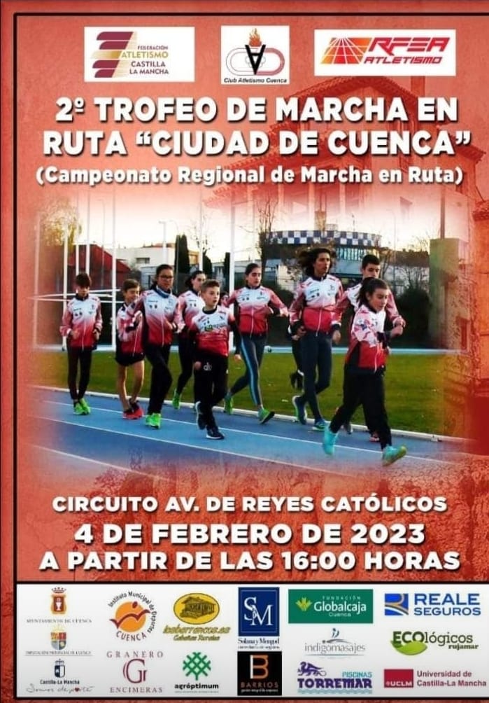 La capital acoge este sábado el II Trofeo de Marcha ‘Ciudad de Cuenca’