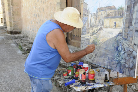 Arte en las calles de Villares del Saz