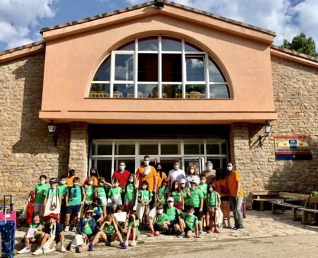 Comienzan los campamentos de verano en el albergue Fuente de las Tablas