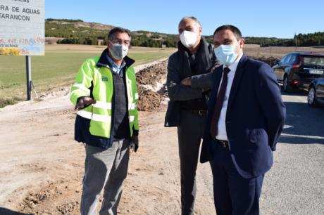Las obras del carril peatonal entre Tarancón y la ermita de la Virgen de Riánsares superan el 60 por ciento de ejecución