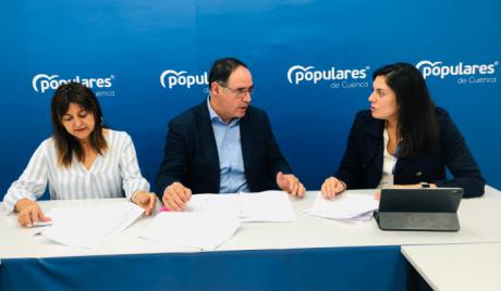 El PP califica los Presupuestos del Estado como “una nueva estafa para Cuenca” e insiste en la discriminación de la provincia con respecto al resto de Castilla-La Mancha