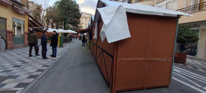 Cuenca en Marcha denuncia los “precios abusivos” del alquiler de casetas en el mercado navideño de artesanía