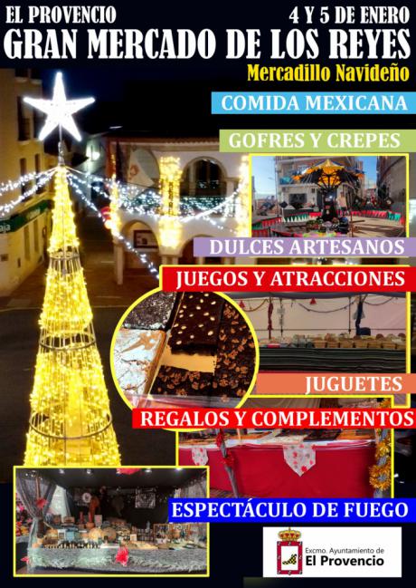 El Provencio cierra la navidad con el tradicional Mercado de Reyes