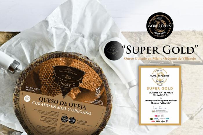 Los quesos de Villarejo brillan en los World Cheese Awards de Gales y el certamen “Maravilla y emoción” de Bergamo
