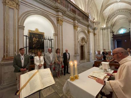 La Corporación Municipal renueva el voto a la Virgen de la Nieves, suscrito por primera vez en 1492