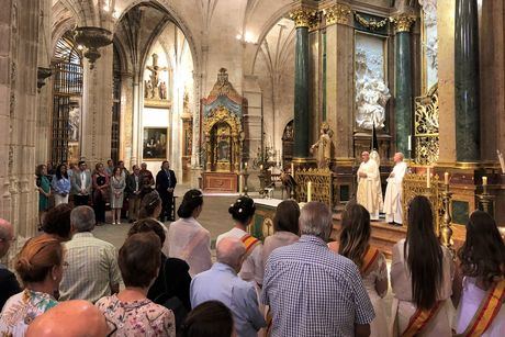 La Catedral acoge la tradicional misa en honor a San Julián Obispo