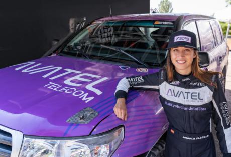 Mónica Plaza acude al Rally TT Villa de Zuera con la vista puesta en el podio