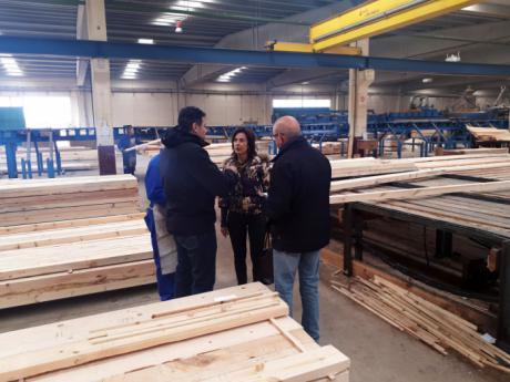 Luz Moya: “Quiero que Cuenca se convierta en escaparate de la Fábrica de Maderas para promocionar su mobiliario urbano”