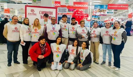 La Antigua, Ilustre y Real Cofradía de la Santa Caridad participa activamente en la Campaña de Navidad de Cáritas Diocesana de Toledo