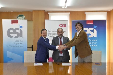 La UCLM y CGI renuevan su colaboración para apoyar la formación de futuros profesionales de Tecnologías de la Información