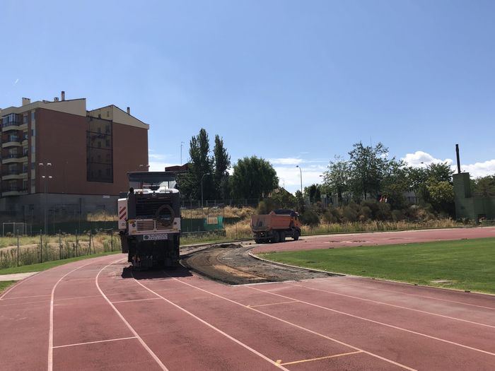 Comienzan las obras de la pista de atletismo del Luis Ocaña