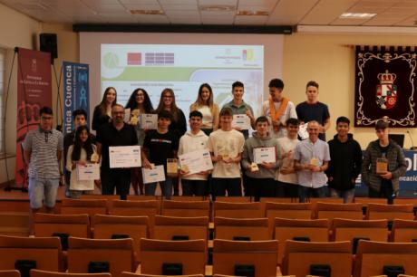 Los institutos albaceteños Albasit y Octavio Cuartero recogen los premios de la Olimpiada regional de Ingeniería en la Edificación, organizada por la Politécnica 
