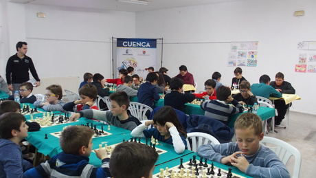 El Campeonato Provincial de Ajedrez en Edad Escolar reunió a 76 jóvenes promesas en Valverde de Júcar