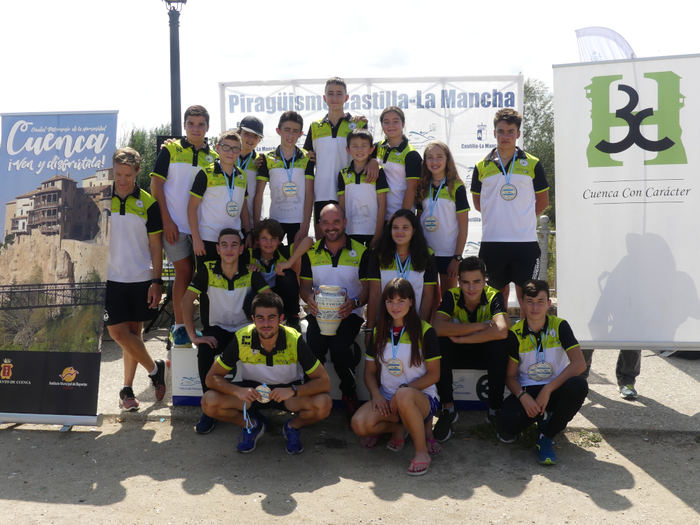 El Club Piragüismo Cuenca con Carácter participa en el Raphel del Tajo y en el Trofeo de Ferias