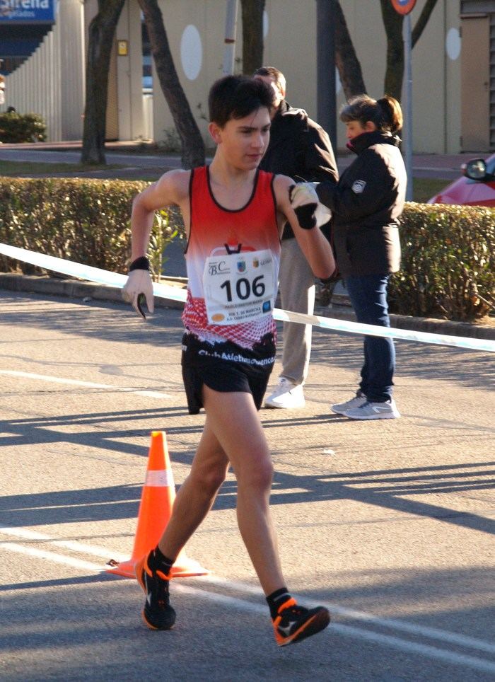 Pablo Pastor logra en Castellón la undécima mejor Marca Española cadete de todos los tiempos en 5km marcha en ruta