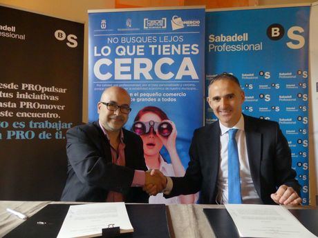 La Asociación del Comercio y Banco Sabadell colaborarán para dar servicio a las empresas del sector