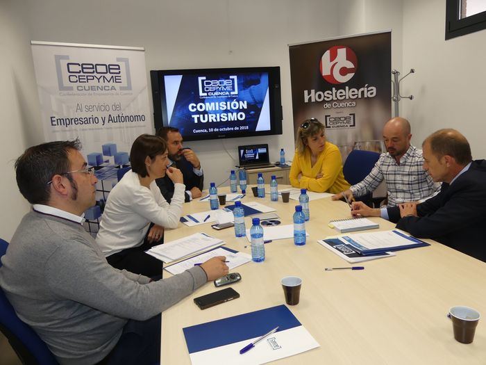 La Comisión de Turismo de CEOE CEPYME Cuenca analiza las próximas actuaciones en la provincia