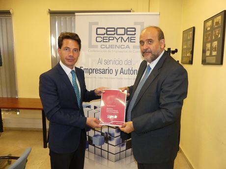 CEOE CEPYME Cuenca entrega el documento de posición de la SSPA al Gobierno Regional
