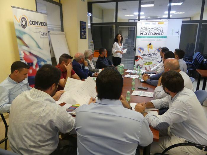 La Confederación de Empresarios insiste en la importancia que tiene la formación profesional para el empleo en las empresas