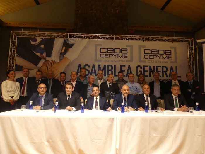 Javier López es reelegido por aclamación como presidente de CEOE CEPYME Tarancón