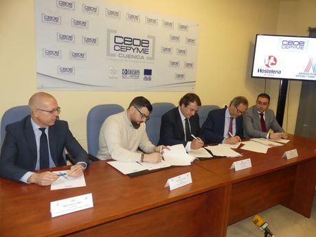 Acuerdo para reintegrar a la Agrupación Provincial de Hostelería y Turismo en el seno de CEOE CEPYME Cuenca